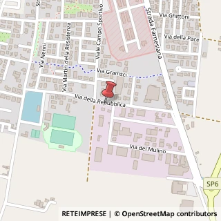Mappa Via della Repubblica, 17, 29019 San Giorgio Piacentino, Piacenza (Emilia Romagna)