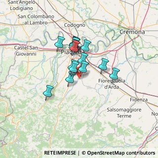 Mappa Via Avvocato Francesco Battaglia, 29019 San Giorgio piacentino PC, Italia (9.60133)