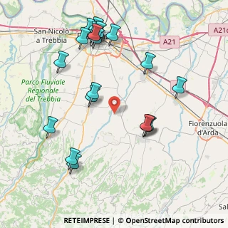 Mappa Via Avvocato Francesco Battaglia, 29019 San Giorgio piacentino PC, Italia (9.25)