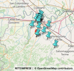 Mappa Via Pietro Nenni, 29027 Podenzano PC, Italia (9.95632)