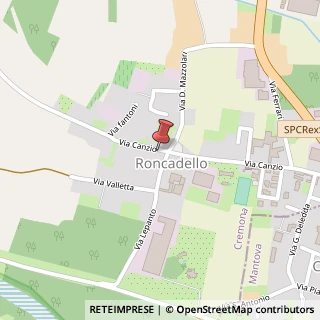 Mappa Via Canzio, 96, 26041 Casalmaggiore, Cremona (Lombardia)