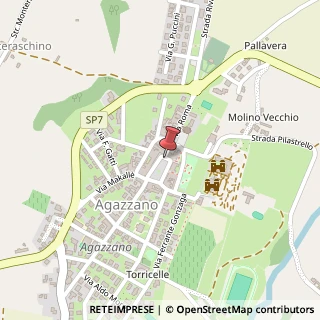 Mappa Piazza europa 10, 29010 Agazzano, Piacenza (Emilia Romagna)