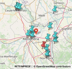 Mappa Strada per Montecastello, 15040 Pietra Marazzi AL, Italia (16.99294)