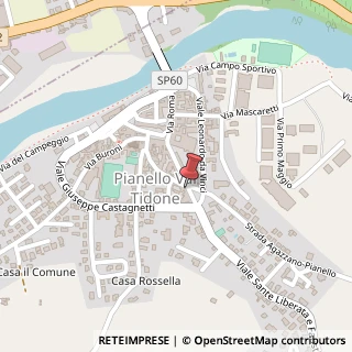 Mappa Piazza Madonna, 4, 29010 Pianello Val Tidone, Piacenza (Emilia Romagna)