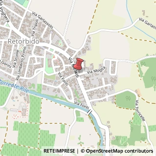 Mappa Via Sant'Andrea, 8, 27050 Retorbido, Pavia (Lombardia)