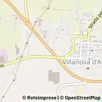 Hartă Villanova d'Asti