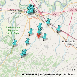 Mappa Via dell' Artigianato, 29019 San Giorgio Piacentino PC, Italia (9.262)