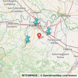 Mappa Via Firenze, 29019 San Giorgio Piacentino PC, Italia (51.41667)