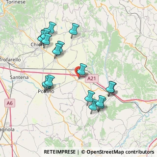 Mappa Via Zabert, 14019 Villanova d'Asti AT, Italia (8.20944)