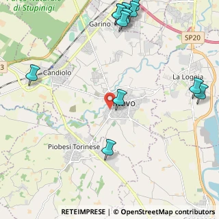 Mappa Via Trento, 10048 Vinovo TO, Italia (2.99583)