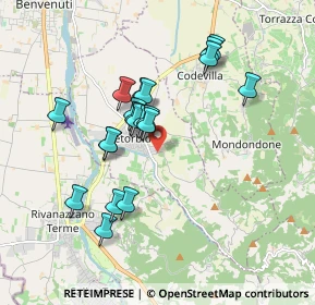 Mappa Via Torricelle, 27050 Retorbido PV, Italia (1.5875)