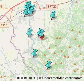 Mappa Via Torricelle, 27050 Retorbido PV, Italia (4.43308)