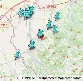 Mappa Via Torricelle, 27050 Retorbido PV, Italia (3.9755)