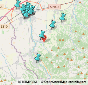 Mappa Via Torricelle, 27050 Retorbido PV, Italia (5.15133)