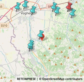 Mappa Via Torricelle, 27050 Retorbido PV, Italia (5.25)