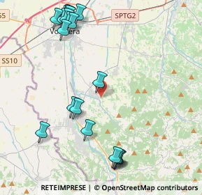 Mappa Via Torricelle, 27050 Retorbido PV, Italia (5.2095)