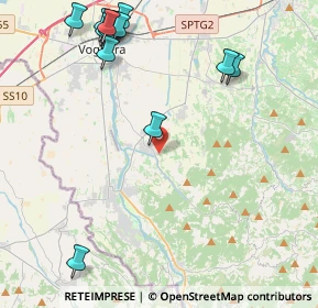 Mappa Via Torricelle, 27050 Retorbido PV, Italia (5.51929)