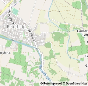 Mappa Via Torricelle, 27050 Retorbido PV, Italia (0.43077)