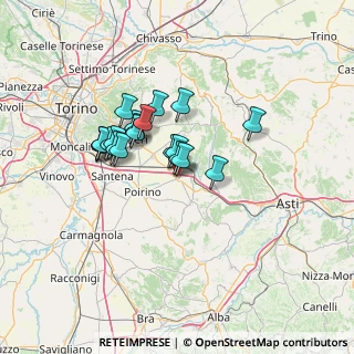 Mappa Via Griva, 14019 Villanova d'Asti AT, Italia (10.3575)