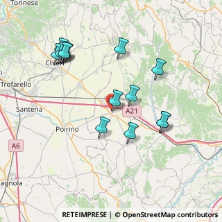 Mappa Via Griva, 14019 Villanova d'Asti AT, Italia (8.02071)