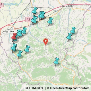 Mappa Frazione Cà Bernocchi, 27040 Fortunago PV, Italia (10.3075)