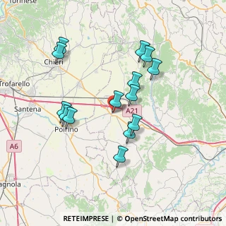 Mappa Via Fiume, 14019 Villanova d'Asti AT, Italia (6.89786)