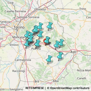 Mappa Via Tommaso Villa, 14019 Villanova d'Asti AT, Italia (10.6245)