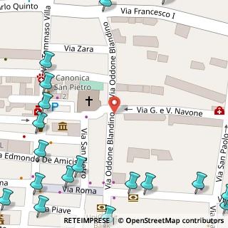 Mappa Via Oddone Blandino, 14019 Villanova d'Asti AT, Italia (0.13)
