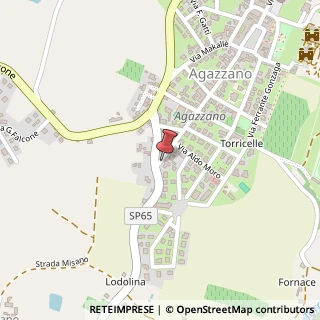 Mappa Via John Fitzgerald Kennedy, 17, 29010 Agazzano, Piacenza (Emilia Romagna)