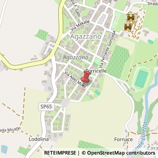 Mappa Via Aldo Moro, 8, 29010 Agazzano, Piacenza (Emilia Romagna)