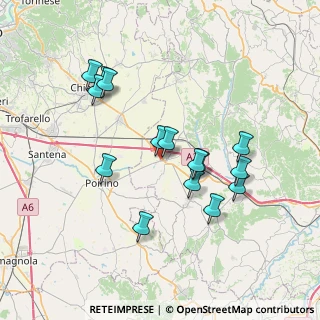 Mappa Via XXV Aprile, 14019 Villanova D'asti AT, Italia (6.95067)