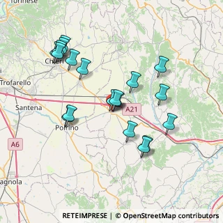Mappa Via Villa Adolfo, 14019 Villanova d'Asti AT, Italia (7.45474)