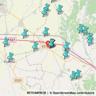 Mappa Via Villa Adolfo, 14019 Villanova d'Asti AT, Italia (5.0785)