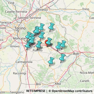 Mappa Via Edmondo de Amicis, 14019 Villanova d'Asti AT, Italia (10.593)