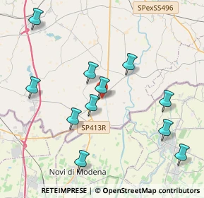 Mappa Via Sacco e Vanzetti, 46024 Moglia MN, Italia (4.25091)