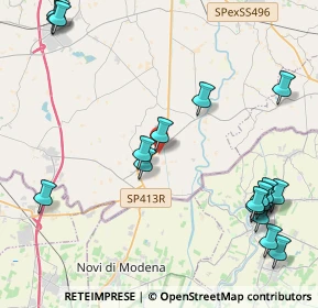 Mappa Via Sacco e Vanzetti, 46024 Moglia MN, Italia (5.47222)