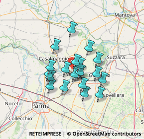 Mappa Via Edmondo de Amicis, 46019 Viadana MN, Italia (9.982)