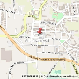 Mappa Via Tommaso Villa, 4, 14019 Villanova d'Asti, Asti (Piemonte)