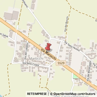 Mappa Via Marocchi,  39, 10046 Poirino, Torino (Piemonte)