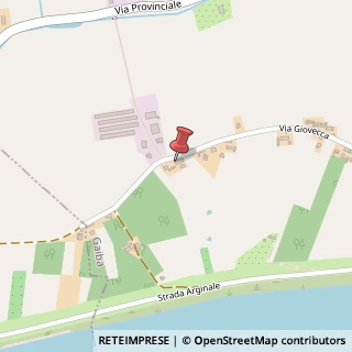 Mappa Via Giovecca, 65, 45030 Gaiba, Rovigo (Veneto)
