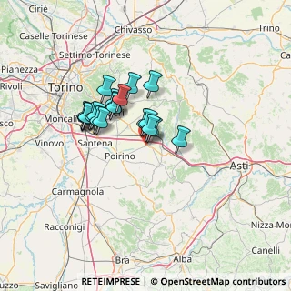 Mappa Viale Torino, 14019 Villanova d'Asti AT, Italia (10.208)