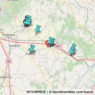 Mappa Viale Torino, 14019 Villanova d'Asti AT, Italia (8.6075)