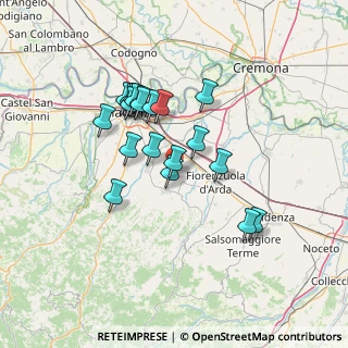 Mappa Frazione Zena, 29013 Carpaneto Piacentino PC, Italia (11.9215)