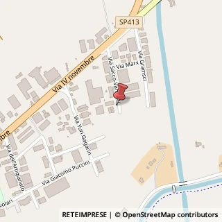 Mappa Via Sacco e Vanzetti, 22, 46024 Moglia, Mantova (Lombardia)