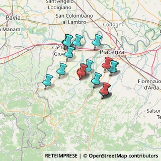 Mappa WGRF+W4, 29010 Agazzano PC, Italia (10.4875)