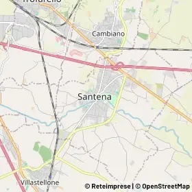 Mappa Santena