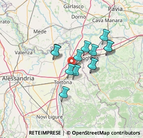 Mappa Strada Cavallerezza, 15055 Pontecurone AL, Italia (9.88846)