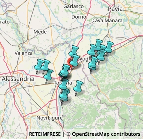 Mappa Strada Cavallerezza, 15055 Pontecurone AL, Italia (10.271)