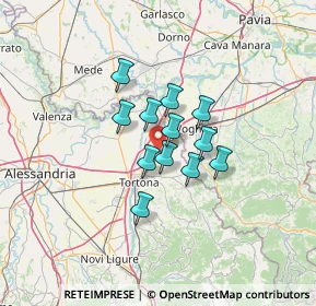 Mappa Strada Cavallerezza, 15055 Pontecurone AL, Italia (8.46833)