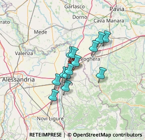 Mappa Strada Cavallerezza, 15055 Pontecurone AL, Italia (9.30692)